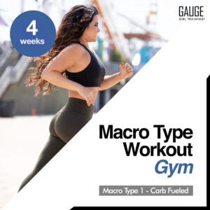 4 Week Macro Type Workout: Gym