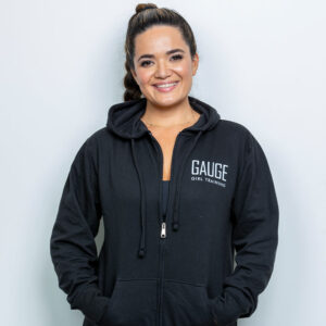 Gauge Girl Zip-up Hoodie